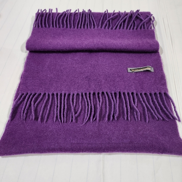 Vintage Issey Miyake Scarf Muffler Vintage Issey Miyake Wool Scarves - Picture 2 of 6